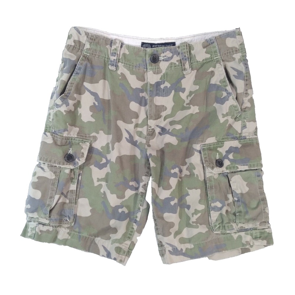 American Eagle Camo Cargo shorts men's 30 x 10 outdoor urban grunge